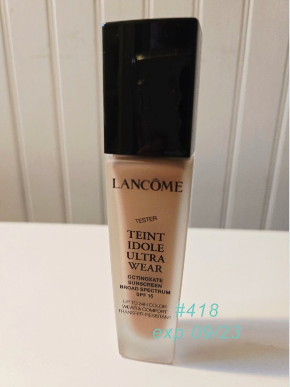 Lancome - 418 BISQUE C - EXP 09-23 -Teint Idole Ultra Wear Foundation